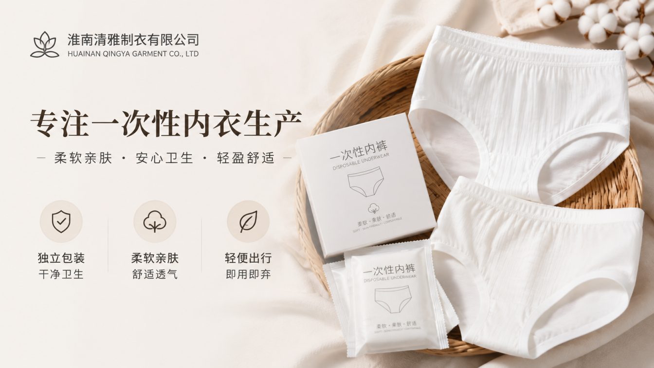 黄山为多渠道提供日抛内衣方案